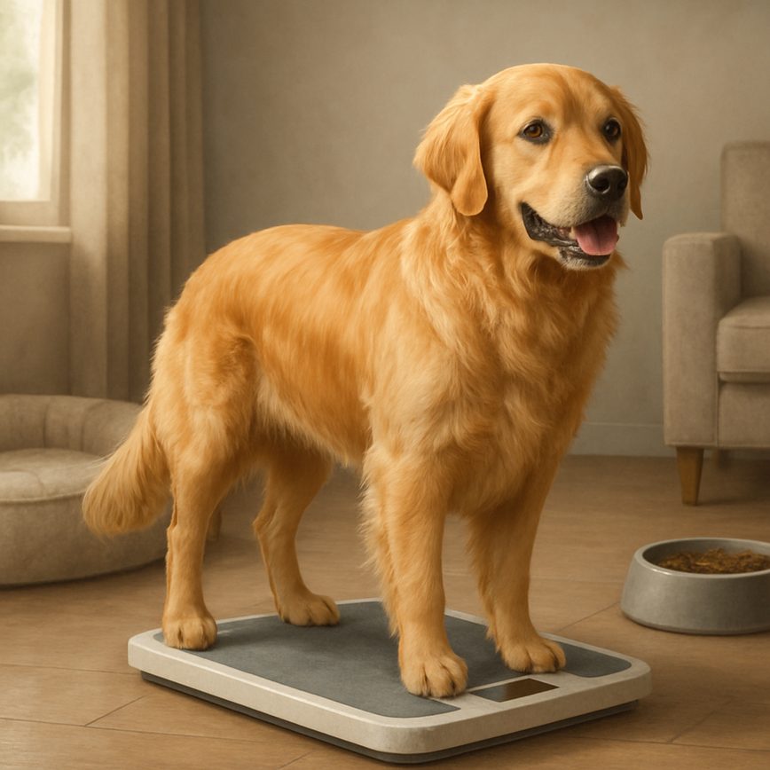 Как следить за весом собаки